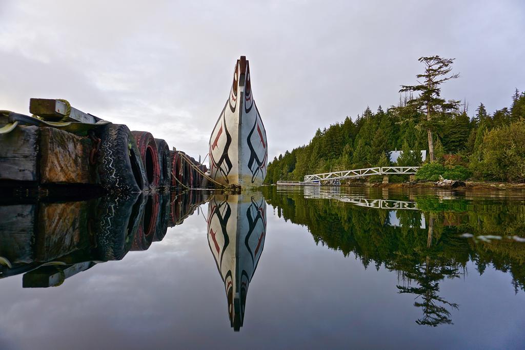 The Bamfield Motel Salmon Beach ภายนอก รูปภาพ